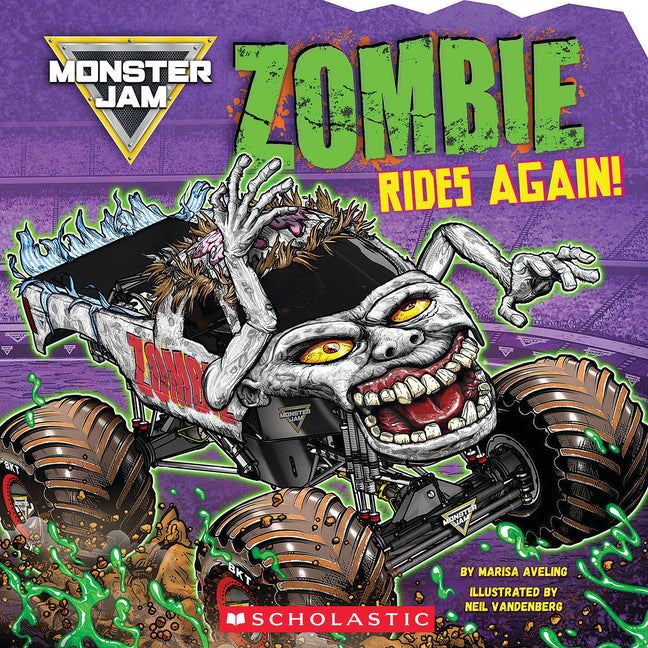Monster Jam: Zombie Rides Again! (Deluxe Storybook) (Media Tie-In)