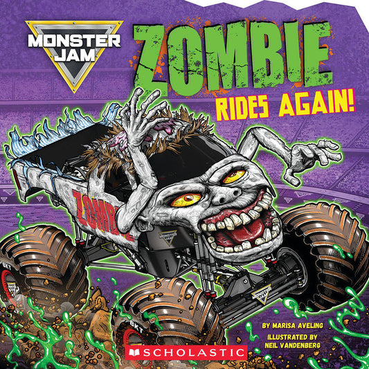 Monster Jam: Zombie Rides Again! (Deluxe Storybook) (Media Tie-In)