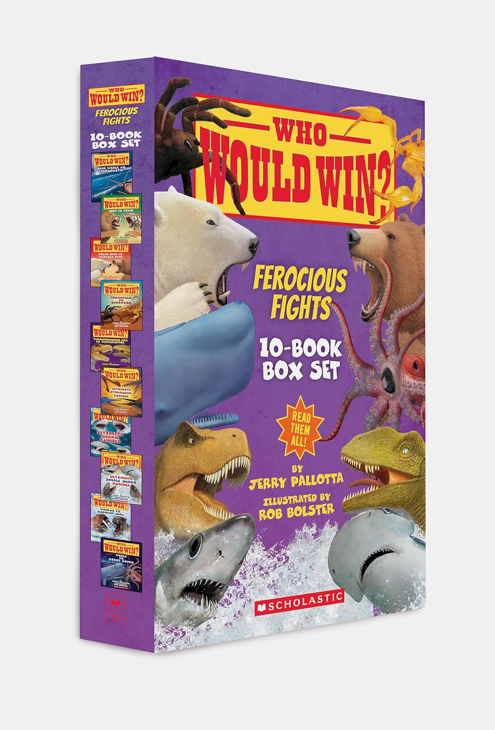 Who Would Win? Ferocious Fights (10 Book Box Set)