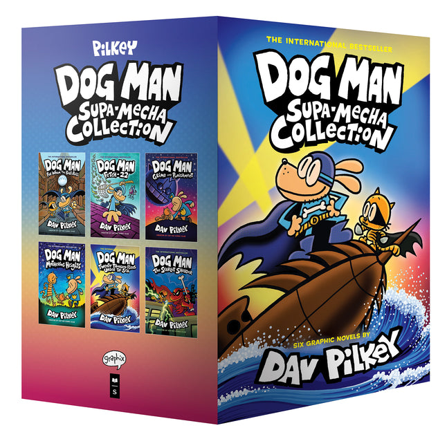 Dog Man Supa-Mecha Collection (Dog Man #7-12 Box Set)