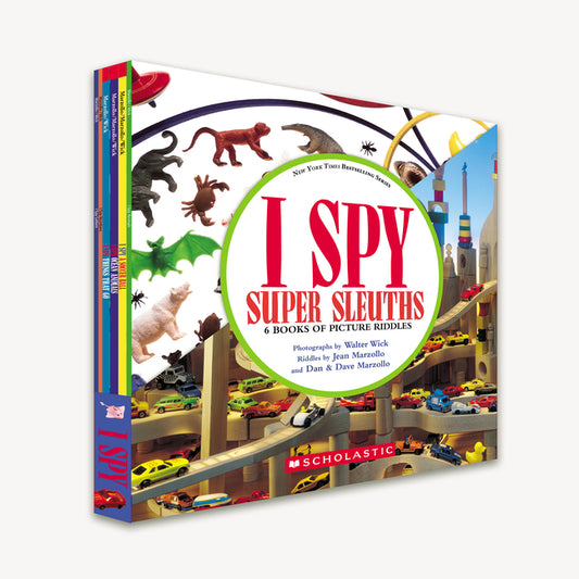 I Spy Boxed Set: Super Sleuths (6 Books of Picture Riddles)