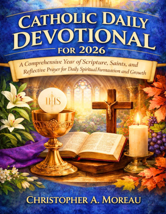 
Catholic Daily Devotional for 2026: A Comprehensive Year of Scripture, Saints, and Reflective Prayer for Daily Spiritual Formation and Growth