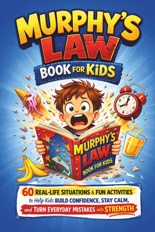 Murphy's Law Book for Kids: 60 Real-Life Situations and Fun Activities to Help Kids Build Confidence, Stay Calm, and Turn Everyday Mistakes into Stren