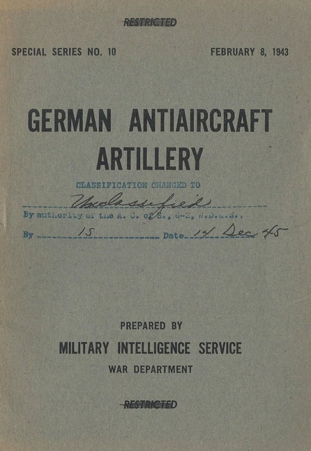 German Antiaircraft Artillery In World War II