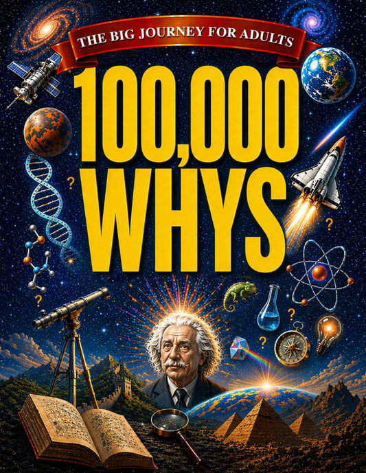 100,000 Whys - The Big Journey for Adults: An Amazing Encyclopedia of Everyday Questions About Science, History and Much More to Impress your Friends