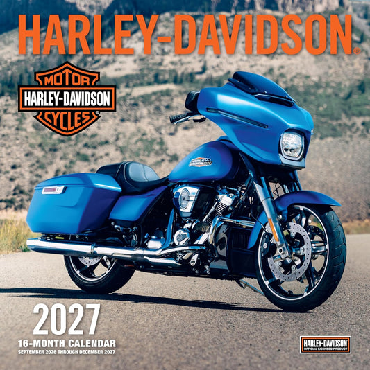 Harley-Davidson 2027 12x12: 16-Month Calendar--September 2026 Through December 2027