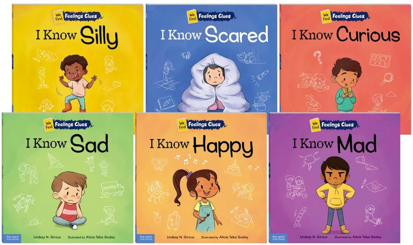 We Find Feelings Clues Complete Series 6-Book Set