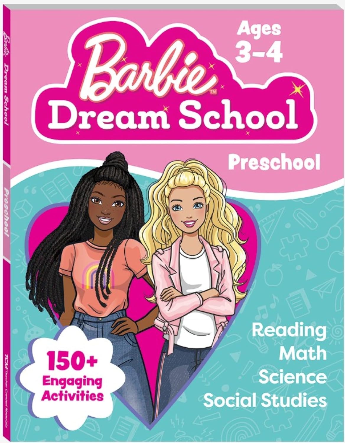 Barbie Dream School Preschool Workbook