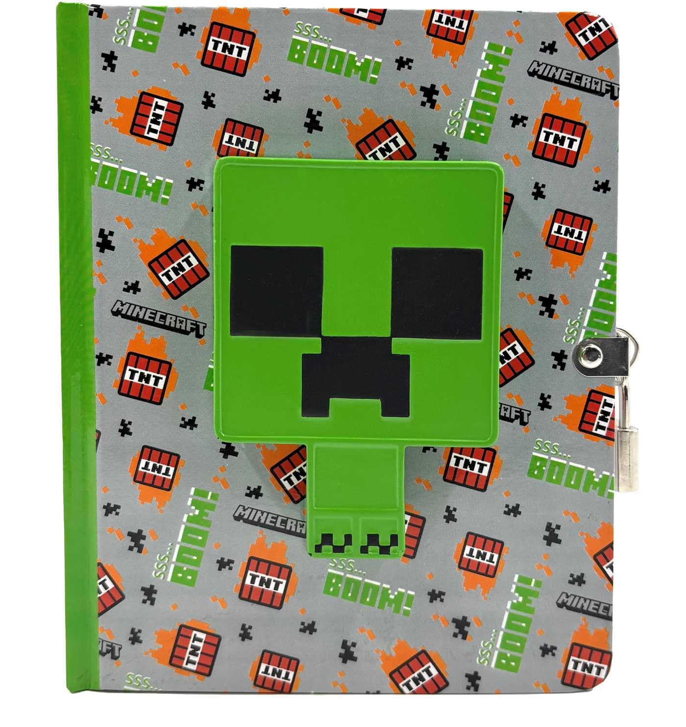 Minecraft: Creeper Squishy Lock & Key Diary