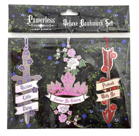 Lauren Roberts: Powerless Trilogy Deluxe Bookmark Set (Set of 3) (Not for Online)