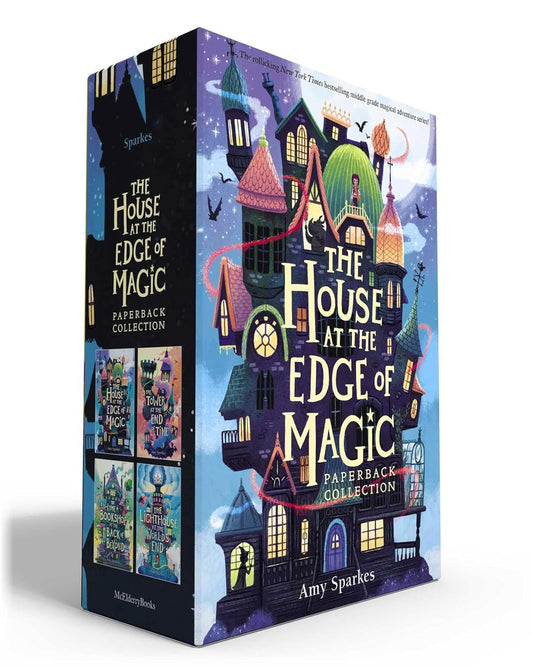 The House at the Edge of Magic Paperback Collection (Boxed Set): The House at the Edge of Magic; The Tower at the End of Time; The Bookshop at the Back of