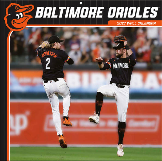 Baltimore Orioles 2027 Wall Calendar