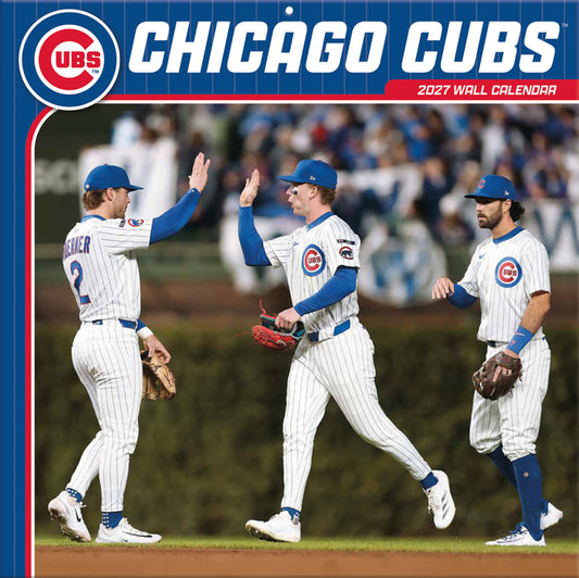 Chicago Cubs 2027 Wall Calendar