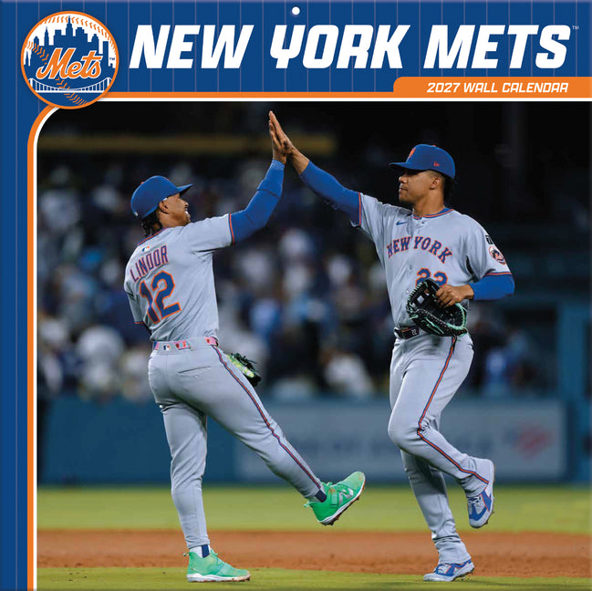 New York Mets 2027 Wall Calendar