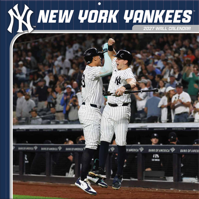 New York Yankees 2027 Wall Calendar