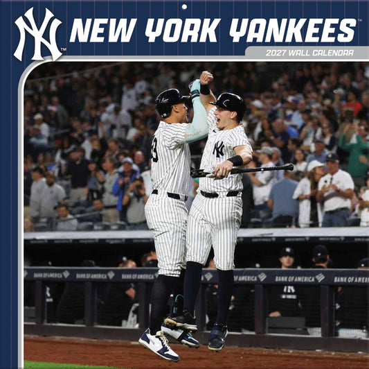 New York Yankees 2027 Wall Calendar