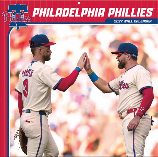 Philadelphia Phillies 2027 Wall Calendar