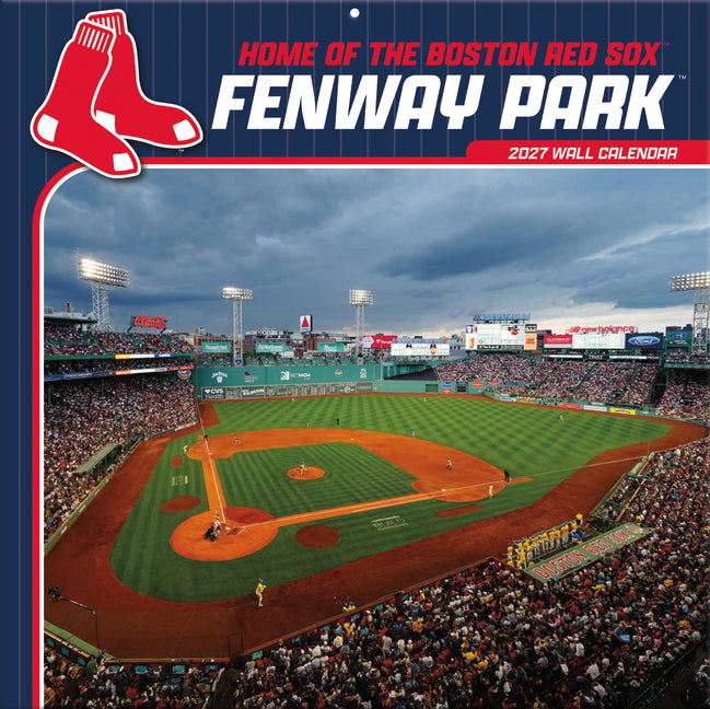 Boston Red Sox Fenway Park 2027 Wall Calendar