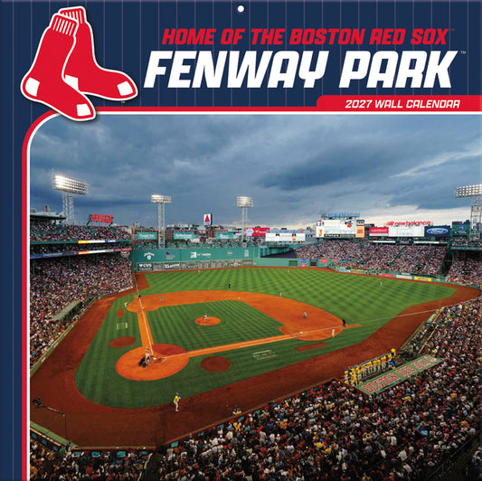 Boston Red Sox Fenway Park 2027 Wall Calendar
