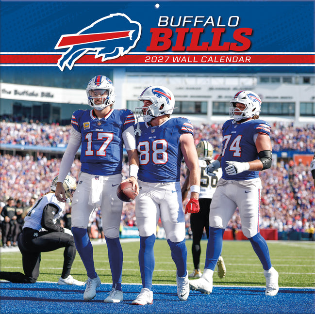 Buffalo Bills 2027 Wall Calendar