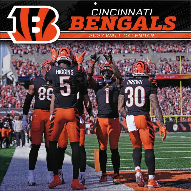 Cincinnati Bengals 2027 Wall Calendar