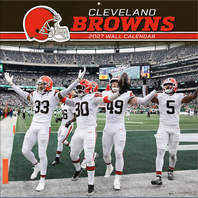 Cleveland Browns 2027 Wall Calendar