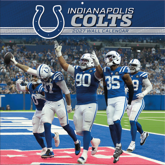 Indianapolis Colts 2027 Wall Calendar