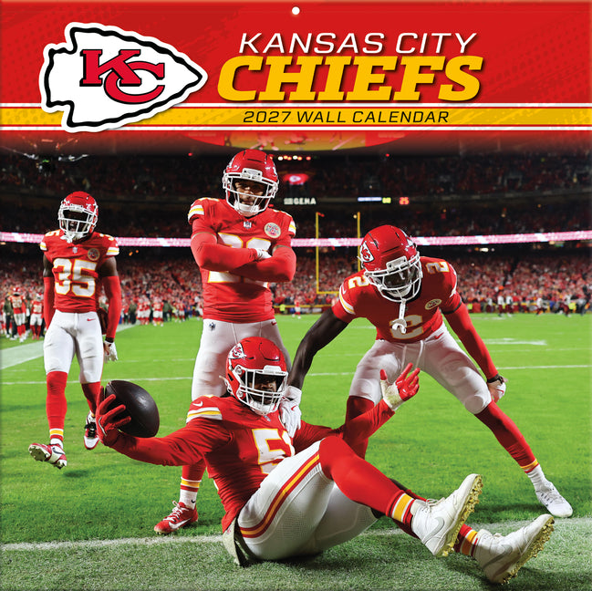 Kansas City Chiefs 2027 Wall Calendar