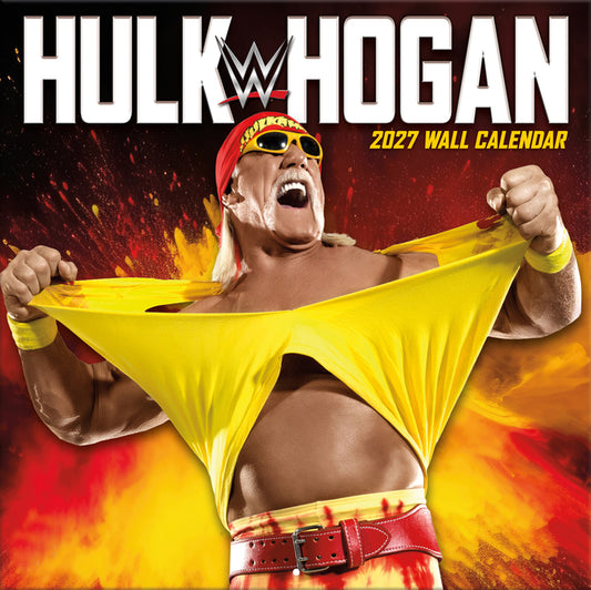 Wwe Hulk Hogan 2027 Wall Calendar