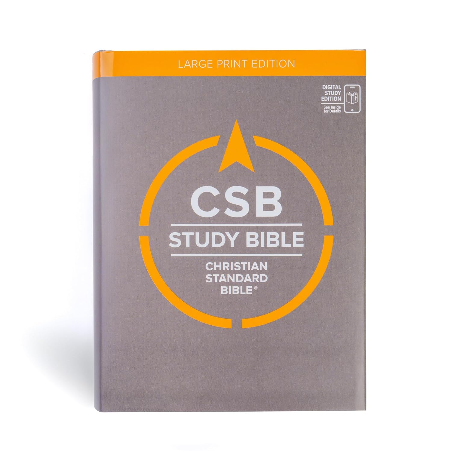 CSB Study Bible, Large Print, Digital Study Edition, Hardcover (, Digital Study)