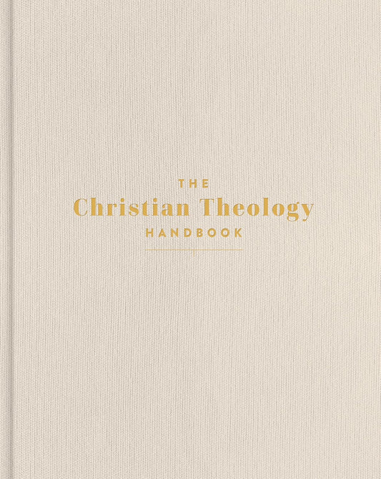 The Christian Theology Handbook, Cream Cloth Over Board