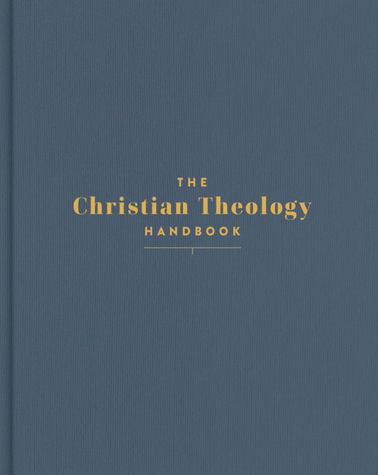 The Christian Theology Handbook, Denim Cloth Over Board