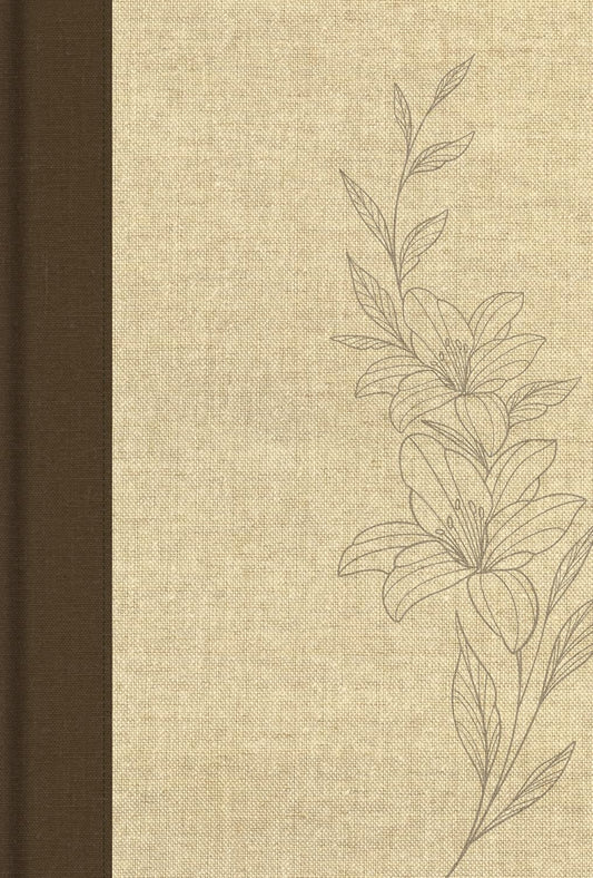 CSB Single-Column Wide-Margin Bible, Cream Cloth Over Board
