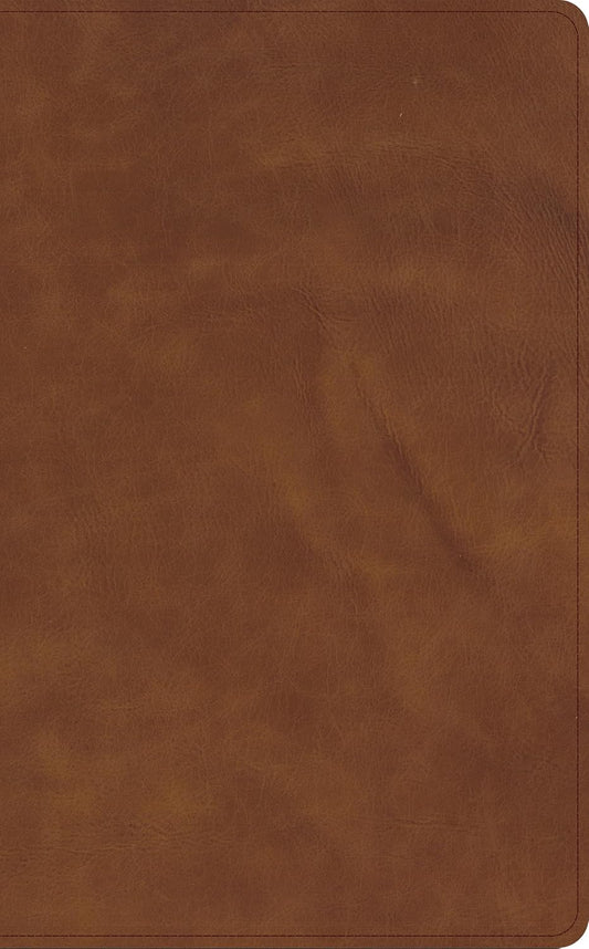 CSB Single-Column Wide-Margin Bible, Holman Handcrafted Collection, Marbled Tan Premium Calfskin