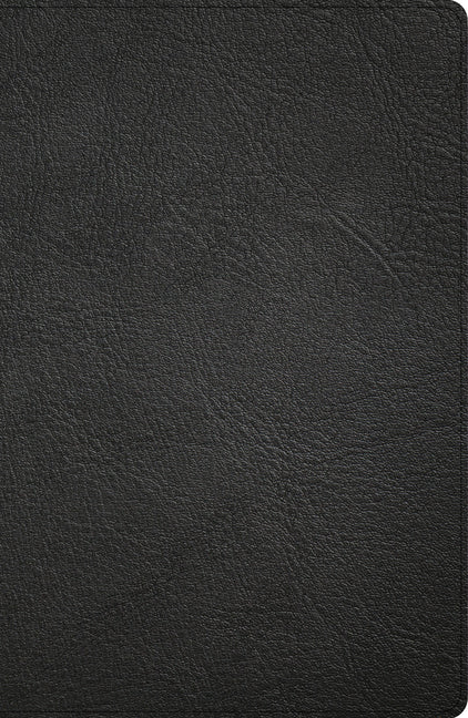 CSB Large Print Personal Size Reference Bible, Optimal Type, Digital Study Edition, Black Genuine Leather