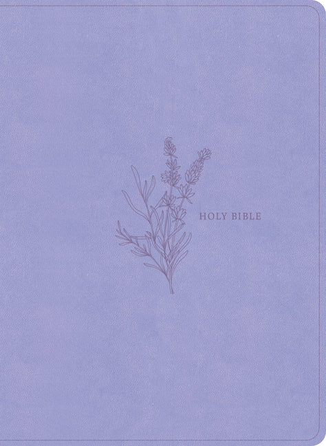 KJV Study Bible, Full-Color, Lavender Leathertouch, Indexed