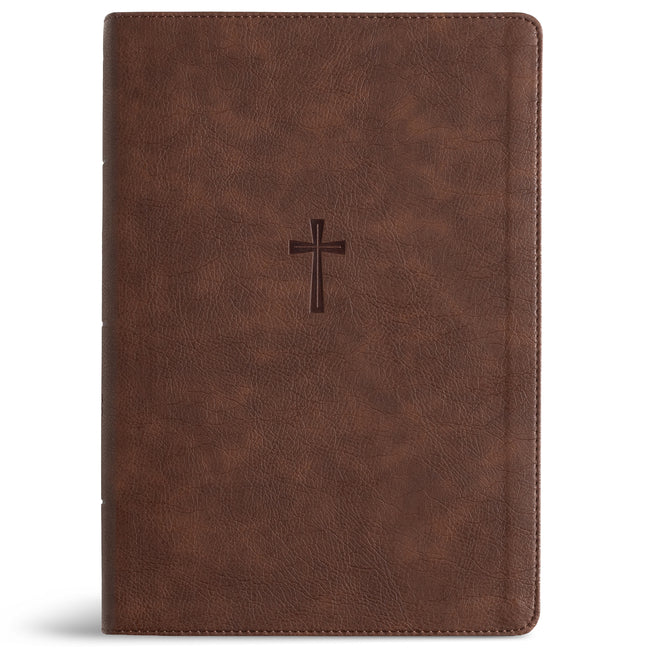 CSB Super Giant Print Reference Bible, Optimal Type, Digital Study Edition, Brown Leathertouch (Super , Digital Study)