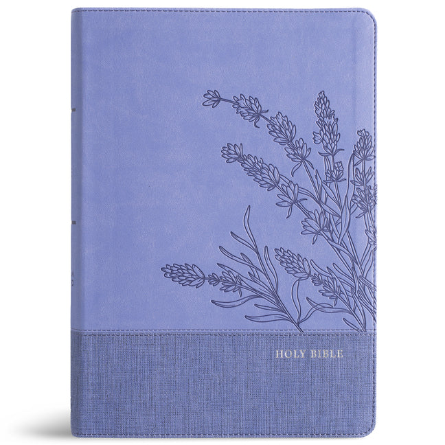CSB Super Giant Print Reference Bible, Optimal Type, Digital Study Edition, Lavender Leathertouch (Super , Digital Study)