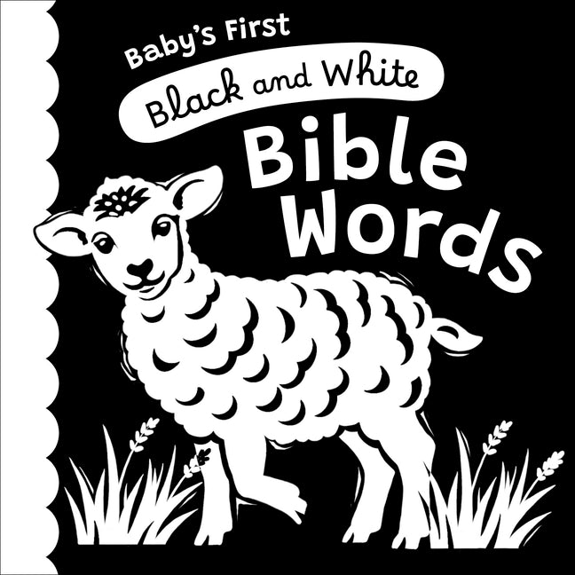 Baby's First Black and White Bible Words: A High-Contrast Board Book