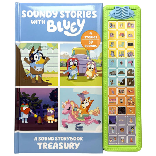 Bluey: Soundy Stories with Bluey a Sound Storybook Treasury [With Battery]