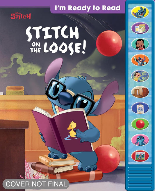 Disney Stitch: I'm Ready to Read Stitch on the Loose! Sound Book [With Battery]