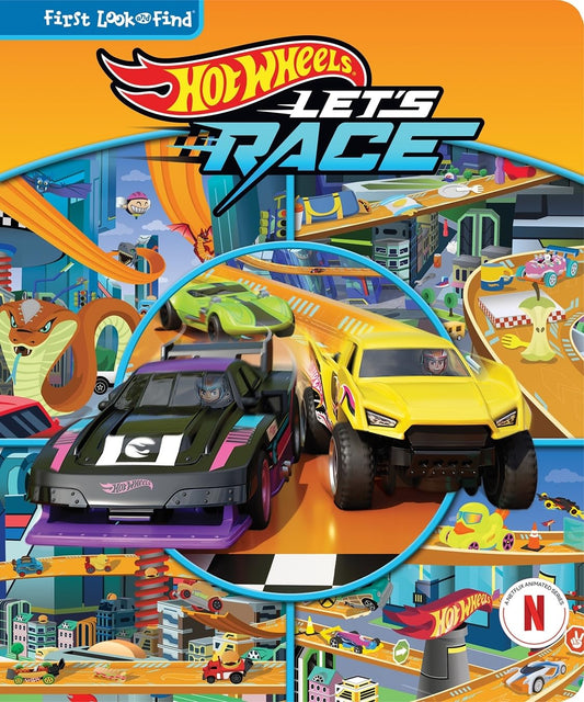 Hot Wheels Let's Race: First Look and Find