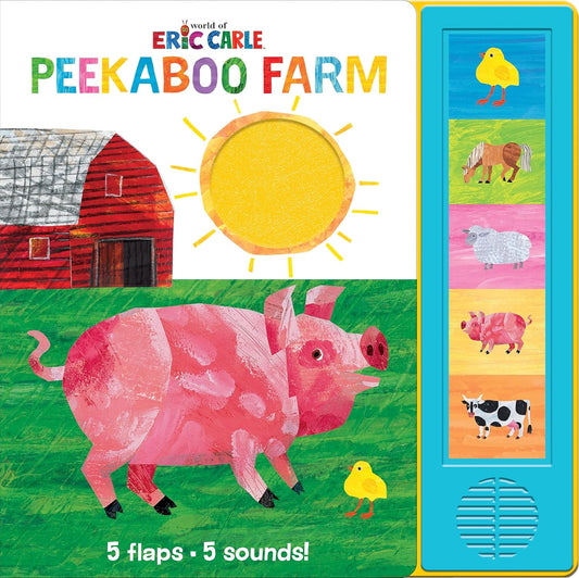 World of Eric Carle: Peekaboo Farm Sound Book [With Battery]