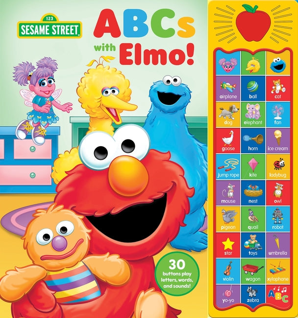 Sesame Street: ABCs with Elmo! Sound Book [With Battery]