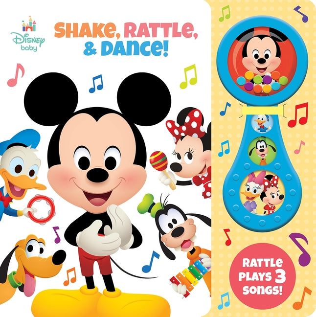 Disney Baby: Shake, Rattle, & Dance! Sound Book [With Battery]