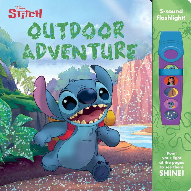 Disney Stitch: Outdoor Adventure Sound Book [With Battery]