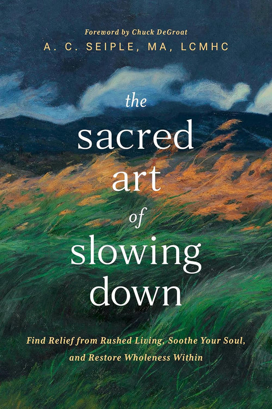 Sacred Art of Slowing Down: Find Relief from Rushed Living, Soothe Your Soul, and Restore Wholeness Within