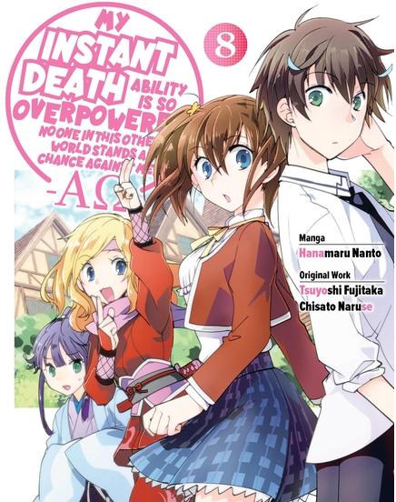 My Instant Death Ability Is So Overpowered, No One in This Other World Stands a Chance Against Me! --Ao--, Vol. 8 (Manga)