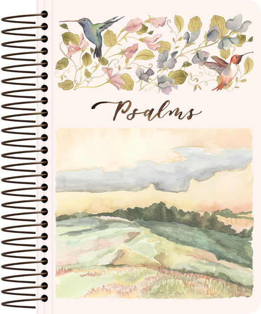 ESV Scripture Journal, Spiral-Bound Edition: Psalms (Artwork by Ruth Chou Simons) (Paperback)