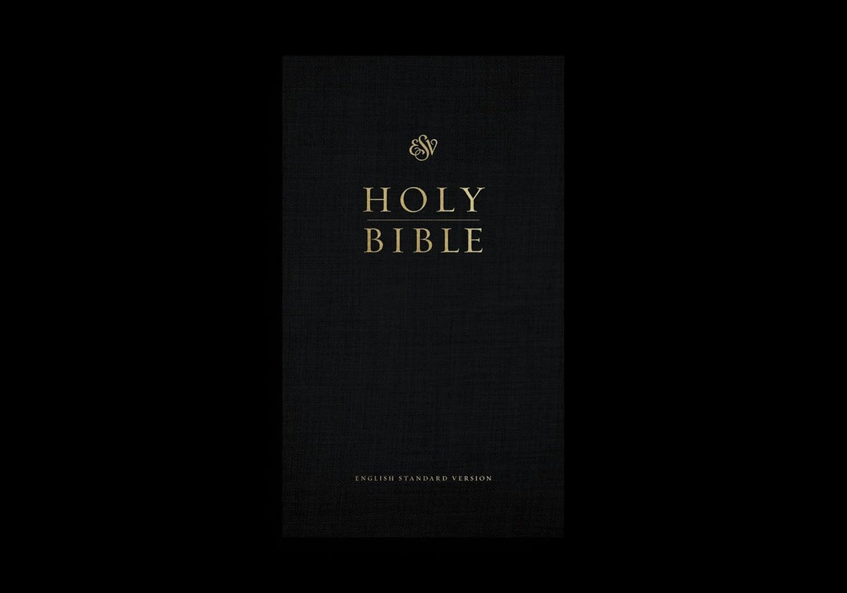 ESV Church Bible, Red Letter (Hardcover, Black)